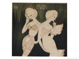 Buy Lingerie in London, Paris, New York Illustration at AllPosters.com