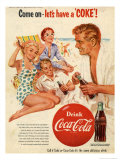 Coca-Cola Beach Family