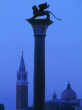 Buy Winged Lion Column, St. Mark's Sq, Vencie, Italy at AllPosters.com