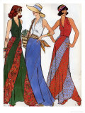 Ladies Pattern Making Illustration Premium Poster