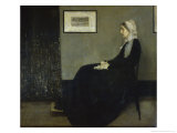 Buy Gray and Black Portrait of the Artist's Mother, no.1 at AllPosters.com