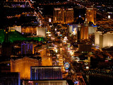 Scenic Aerial From Blimp, Las Vegas, Nevada