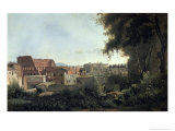 Le Colisee Vue Prise Des Jardins Farneses