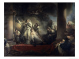 Buy The High Priest Coresus Sacrifices Himself to Save Callirhoe at AllPosters.com
