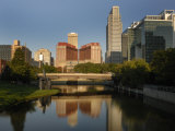 Skyline of Downtown, Omaha, Nebraska