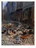 Buy La Barricade, Rue de La Mortellerie, c.1848 at AllPosters.com