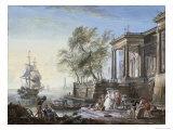 Buy Marine Au Soleil Couchant at AllPosters.com