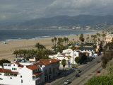 Beach Houses, Santa Monica State Beach Park, Santa Monica, Los Angeles, California