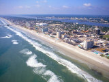 Beach Aerial, Daytona Beach, Florida