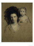 Buy Study of Giorgina and Her Daughter, c.1759 at AllPosters.com