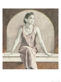 Buy Woman in a Red Gown, c.1998 at AllPosters.com