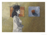 Buy Woman with a Nest on Her Head, c.1999 at AllPosters.com