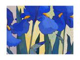 Buy Faceted Irises at AllPosters.com