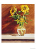 Buy Sunflowers in a Glass Bowl at AllPosters.com