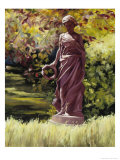 Buy Statue in a Southern Garden at AllPosters.com