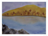 Buy Hill and Lake in Autumn, c.2006 at AllPosters.com