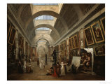 Buy Project For the Disposition of the Grand Gallery, c.1796 at AllPosters.com