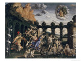 Buy Minerva Chases the Vices from the Garden of Virtue, c.1052 at AllPosters.com