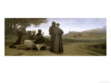 Buy St. Francois D'Assise Transporte Mourant a Ste.Marie Des Anges at AllPosters.com