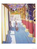 Buy Buddhist Temple with Bikes, c.2006 at AllPosters.com