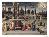 Buy Augustus and the Tiburtine Sibyl, 16th century at AllPosters.com