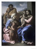Buy Holy Family with John the Baptist and St. Elizabeth, c.1644-1655 at AllPosters.com
