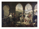 Buy Napoleon Bonaparte Visiting the Plague Strickenat Jaffa at AllPosters.com