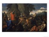 Buy Moses Striking the Rock, c.1649 at AllPosters.com