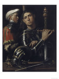 Buy Portrait of a Man in Armor with His Page at AllPosters.com