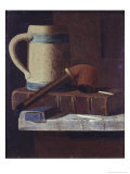 Mug, Pipe and Book