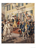 Buy Washington Visiting Rochambeau at French Embassy at AllPosters.com