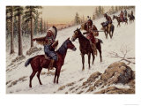 Buy Indians on the Trail at AllPosters.com