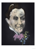 Portrait of a Man with Bow Tie and Flowers