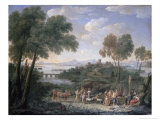 Buy Italian Landscape with Sacrifice at AllPosters.com