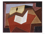Buy Guitar with Sheet of Music at AllPosters.com