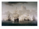 Buy Admiral Lord Howe Joining His Flagship at AllPosters.com