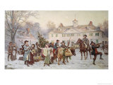 The Mount Vernon Yule Log