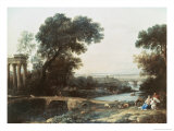 Buy Rest on the Flight to Egypt with Landscape at AllPosters.com