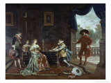 Buy Signing a Marriage Contract at Court of Louis XIV at AllPosters.com