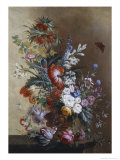 Roses, Carnations, Crown Imperial Lily and Convolvulus
