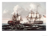 U.S.S. Constitution Defeating the H.M.S. Guerriere, War of 1812