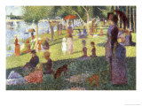 Sunday Afternoon on the Island of La Grande Jatte Giclee Print