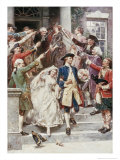 Buy Here Comes the Bride, Wedding of Washington, c.1759 at AllPosters.com