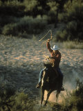 Man on Horse with Lasso