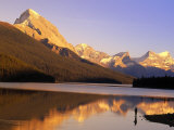 Fly-Fishing, Maligne Lake, Jasper National Park, Alberta, CA