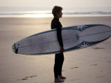 Buy Surfer on a Beach, North Devon, England at AllPosters.com
