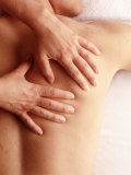 Buy Man Receiving a Back Massage at AllPosters.com