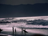 Buy Surfers at Sunset, Ehukai, Oahu, Hawaii at AllPosters.com