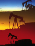 Buy Three Oil Pumps, Colorado at AllPosters.com