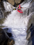 Kayaker on Rapids